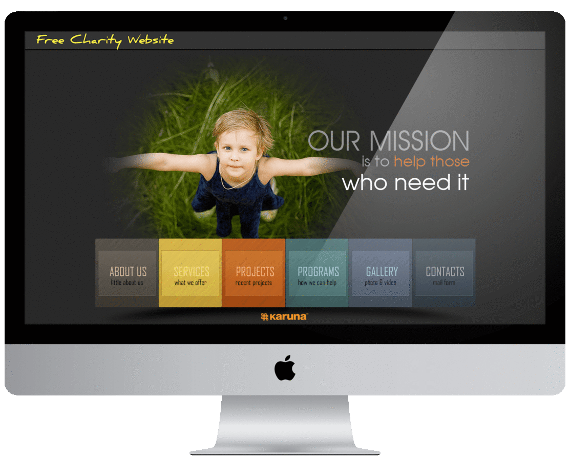 Kuching Website Design | KARUNA Web Design - Free Charity Website