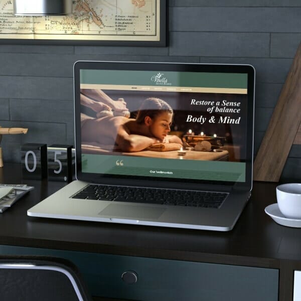 V bella Website Design