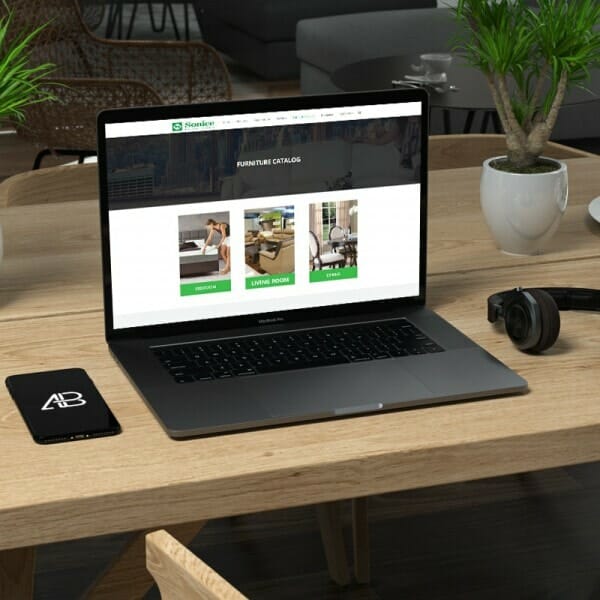 Sonice Furniture Website Design