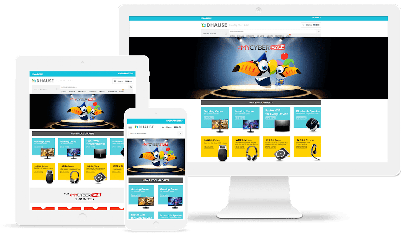 Malaysia Responsive Website Design